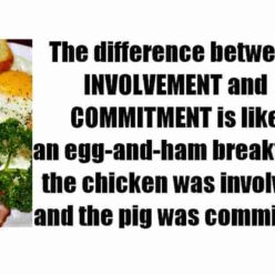 Difference between involvement and commitment