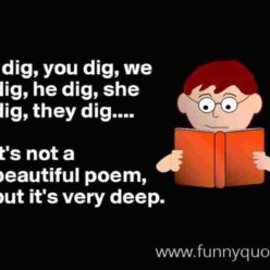 funny quote poem