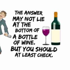 Funny wine saying