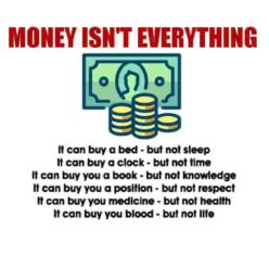 Money isn't everything