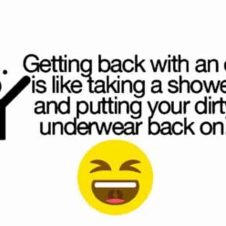 Getting back with your ex