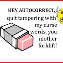 Autocorrect funny quote