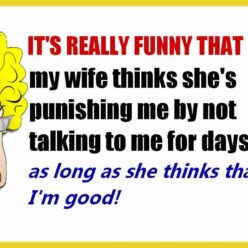 Wife punishment funny quote