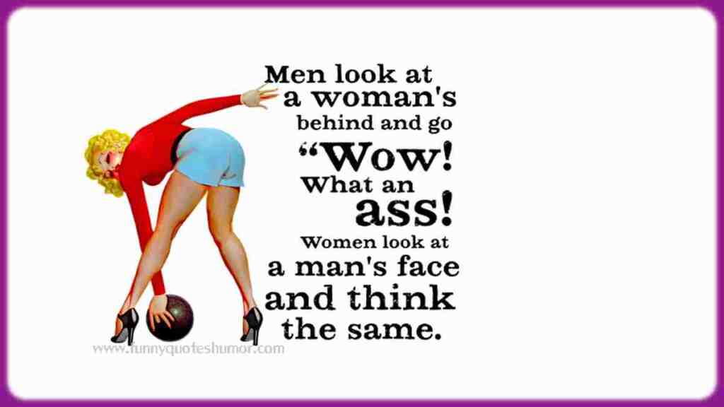 Men's thoughts funny quote