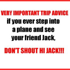 Funny trip advice
