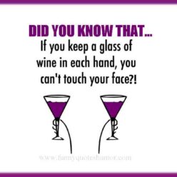 Funny wine saying