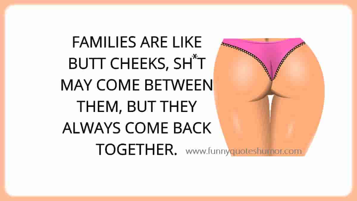 Family members and families funny comparison quote