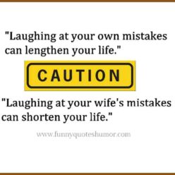 Your own mistakes funny quote