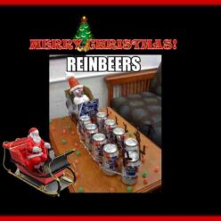 Santa's new REINBEERS