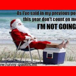 Santa Clause will be at the beach