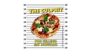 mugshot pizza culprit humor