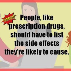 Persone, dovrebbero elencare gli effetti collaterali che è probabile che causino.